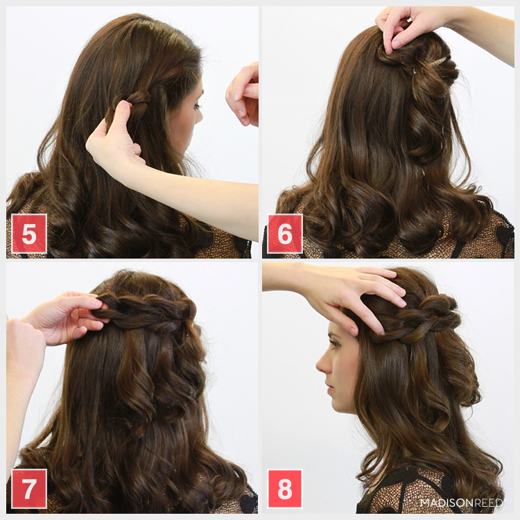 Holiday Hair Tutorial: Loop de Loop