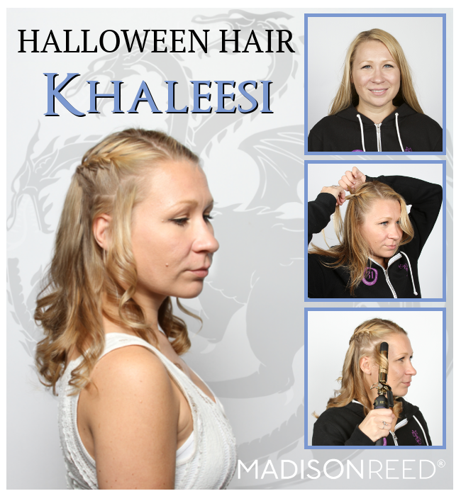 Halloween Hair Khaleesi