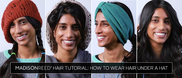 Hair Tutorial: How To Wear Hair Under A Hat