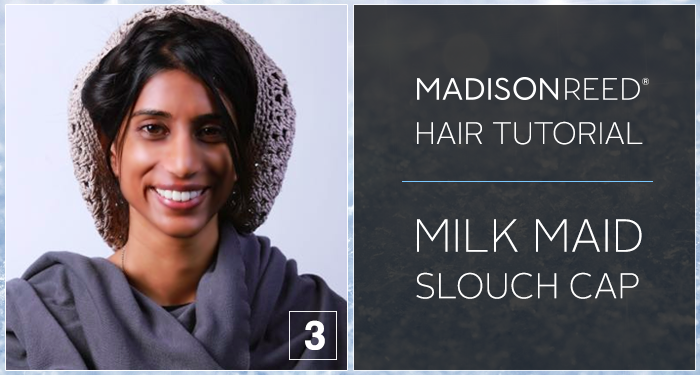 Milk Maid Slouch Cap Hair Tutorial