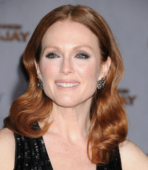 Julianne Moore with Coppery Red Hair - Copper Red Hair Color from Copper Colored Hair Dye