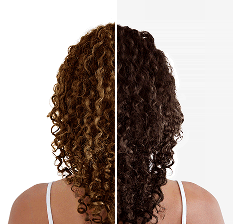 Hair Color Before and After Photos