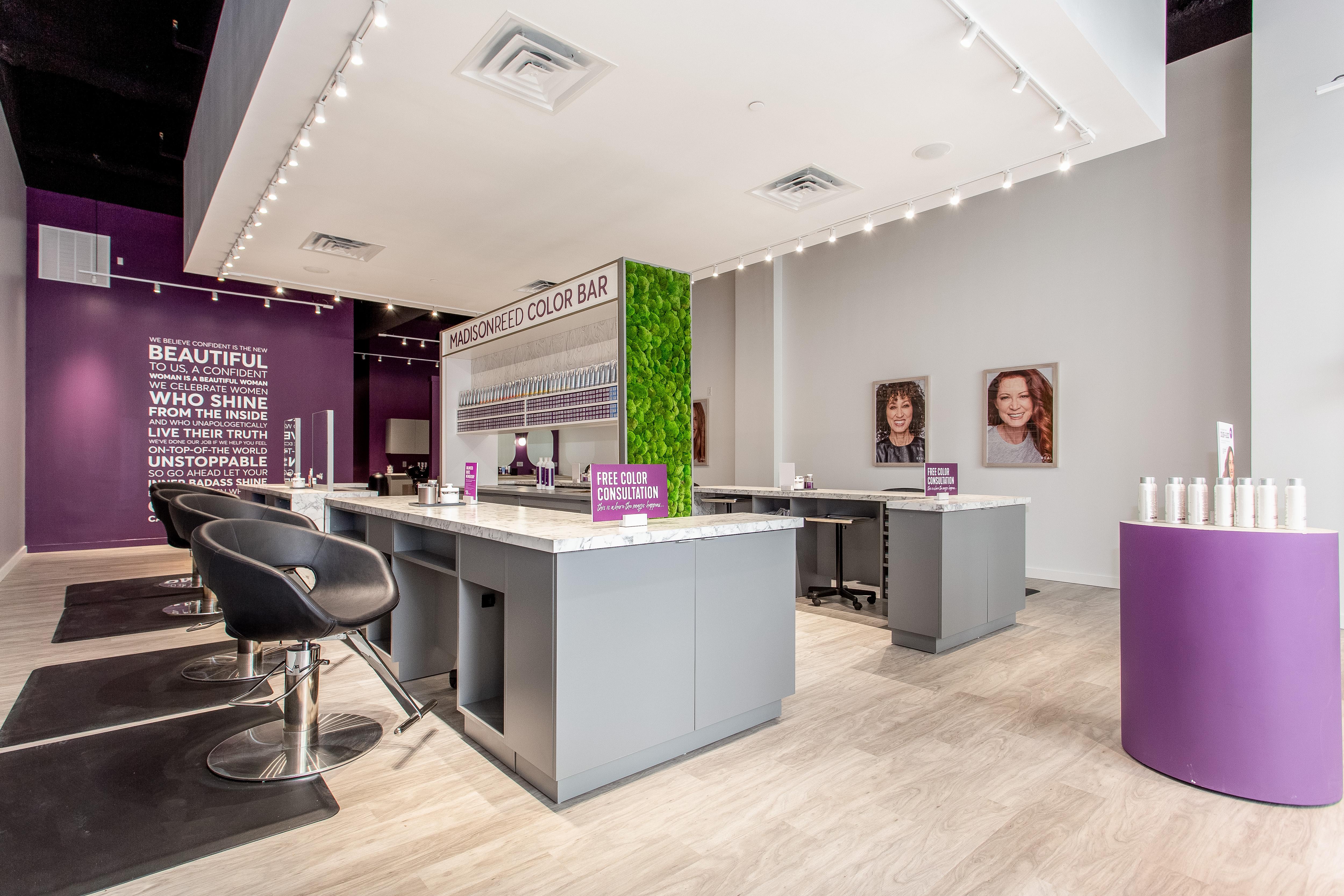 Interior Photo of Madison Reed Color Bar Peachtree Corners