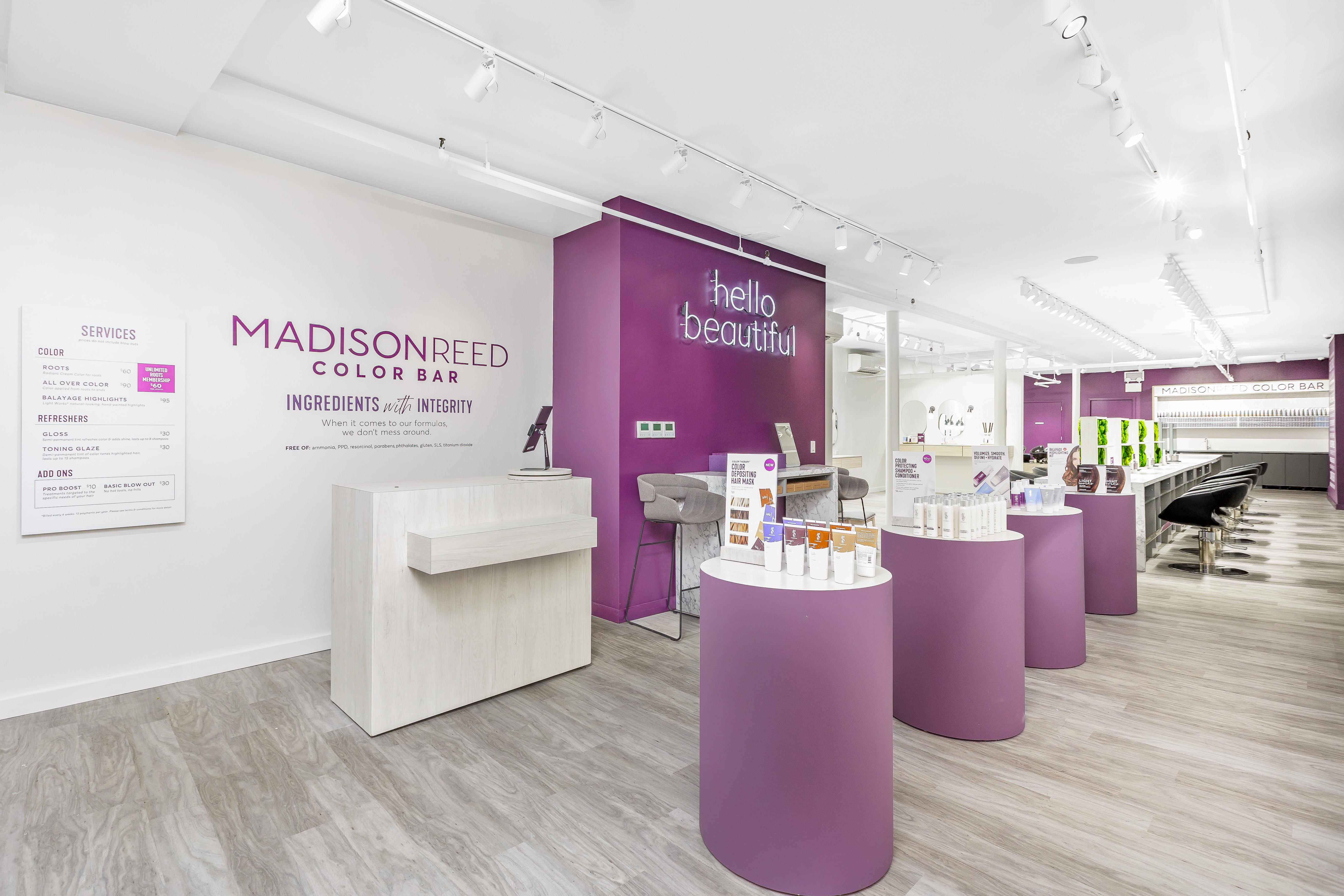Interior Photo of Madison Reed Color Bar Flatiron
